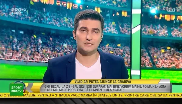 EXCLUSIV | Prima reacție a Universității Craiova, după ce Becali a anunțat că &icirc;l returnează pe Vlad: Eu l-aș lua!