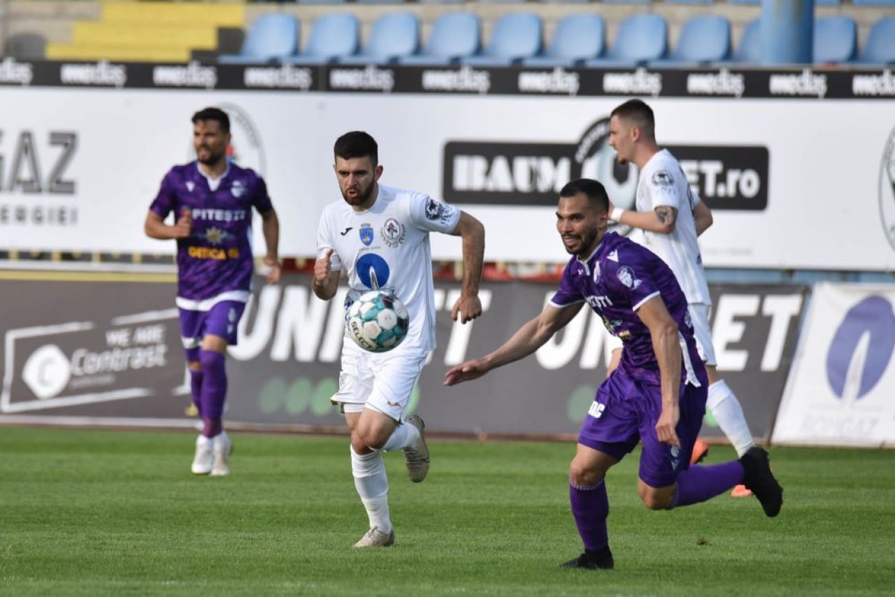 Gaz Metan Mediaș - FC Argeș 2-2 | Piteștenii câștigă un punct în prelungiri datorită unei super reușite_2
