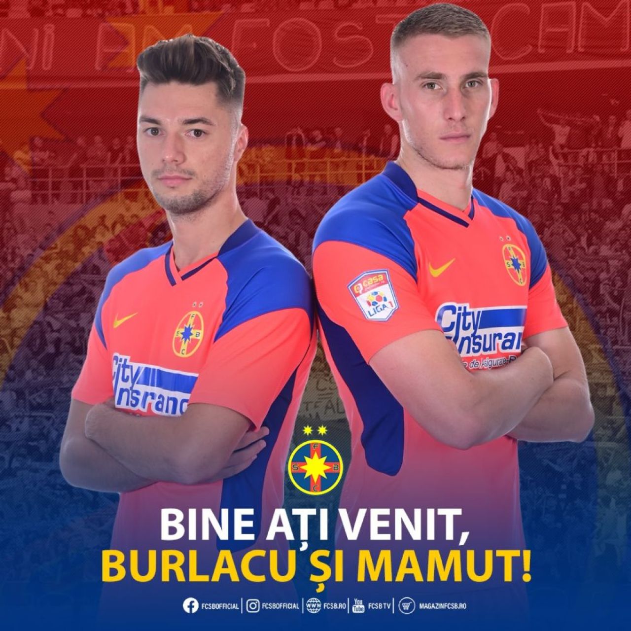 FOTO Burlacu și Mamut, prezentați oficial la FCSB. Primele declarații ale noilor achiziții pentru echipa lui Todoran _4