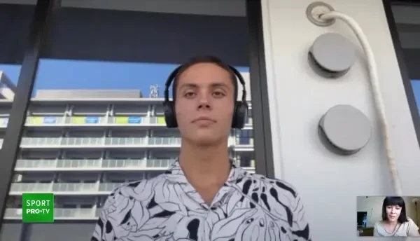 EXCLUSIV | "Nu-mi permit să am niciun regret". David Popovici, într-un interviu sincer despre experiența de la Tokyo