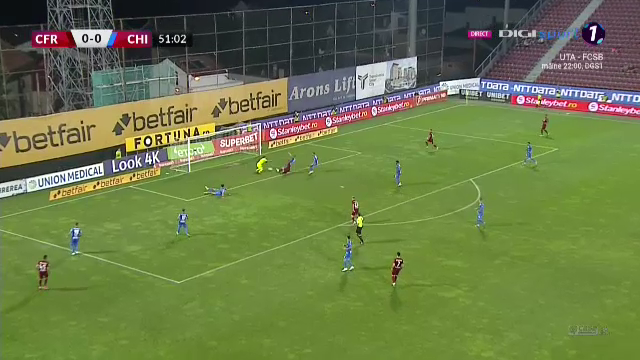 CFR Cluj - Chindia Târgovişte 1-0 | Formația pregătită de Șumudică, parcus perfect în Liga 1_3