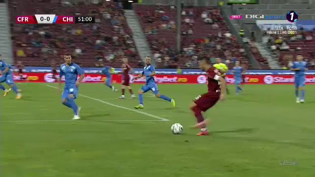 CFR Cluj - Chindia Târgovişte 1-0 | Formația pregătită de Șumudică, parcus perfect în Liga 1_4
