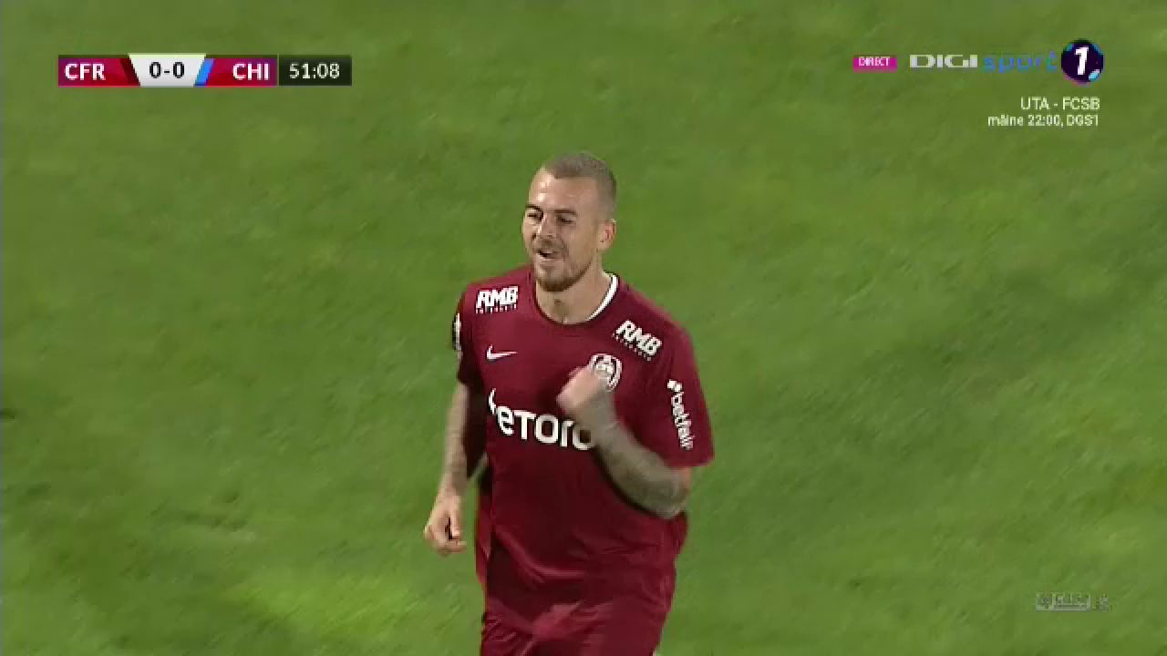 S-a întors Denis Alibec! Atacatul lui CFR a marcat la primul meci început ca titular_5