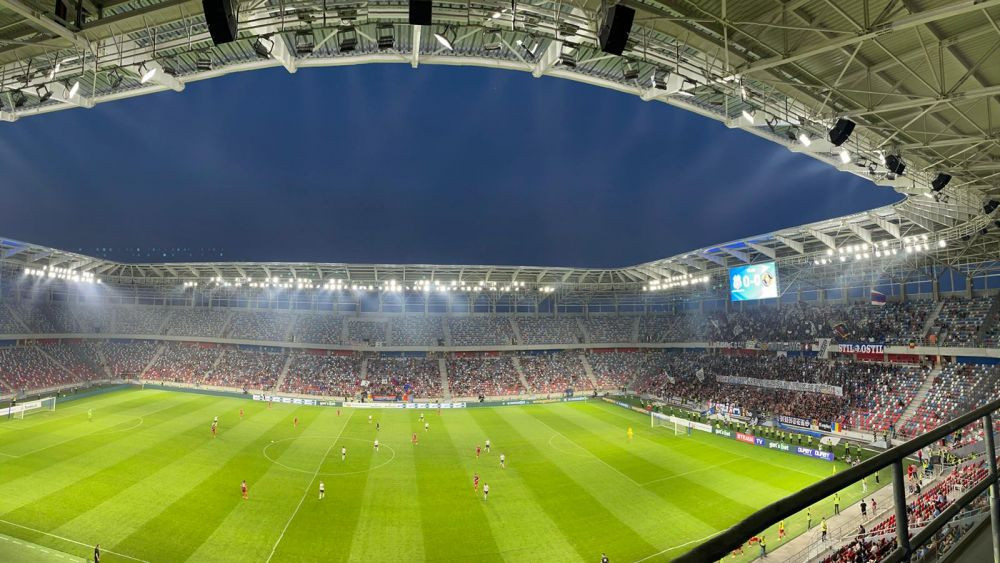 GALERIE FOTO | Ultrașii lui CSA Steaua au făcut spectacol în peluză, chiar dacă au fost puțini la stadion! Câți fani au fost la meci _7