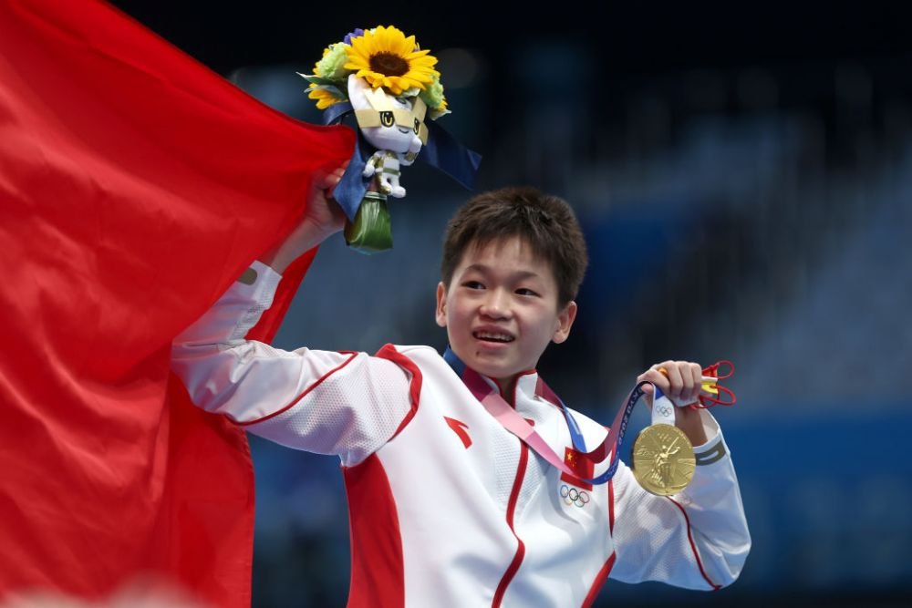 Perfecțiunea există la Tokyo! O chinezoiacă de 14 ani a reușit două sărituri în apă pentru care a primit nota 10 VIDEO _3