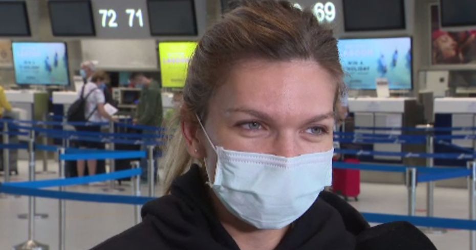 Simona Halep a rupt tăcerea, la plecarea spre Montreal | VIDEO _6