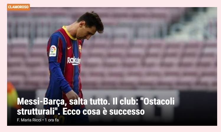 Ce scrie presa internațională după ce Barcelona a anunțat despărțirea de Lionel Messi_2