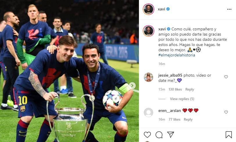 „Știu că te vei întoarce!” Mesajul emoționant al lui Pique pentru Messi! Ce au postat jucătorii Barcei_4