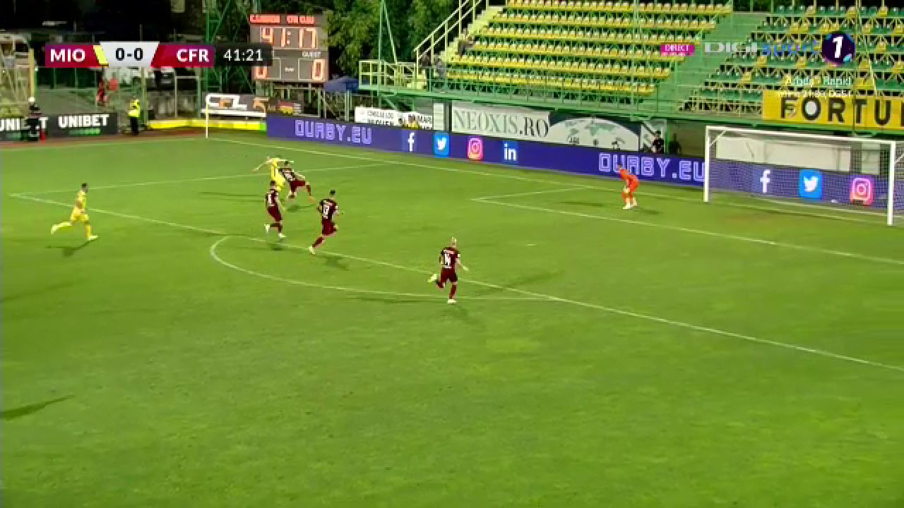 CS Mioveni - CFR Cluj 0-1 | Șumudică obține 4 victorii în Liga 1 și o duce pe CFR pe primul loc _6