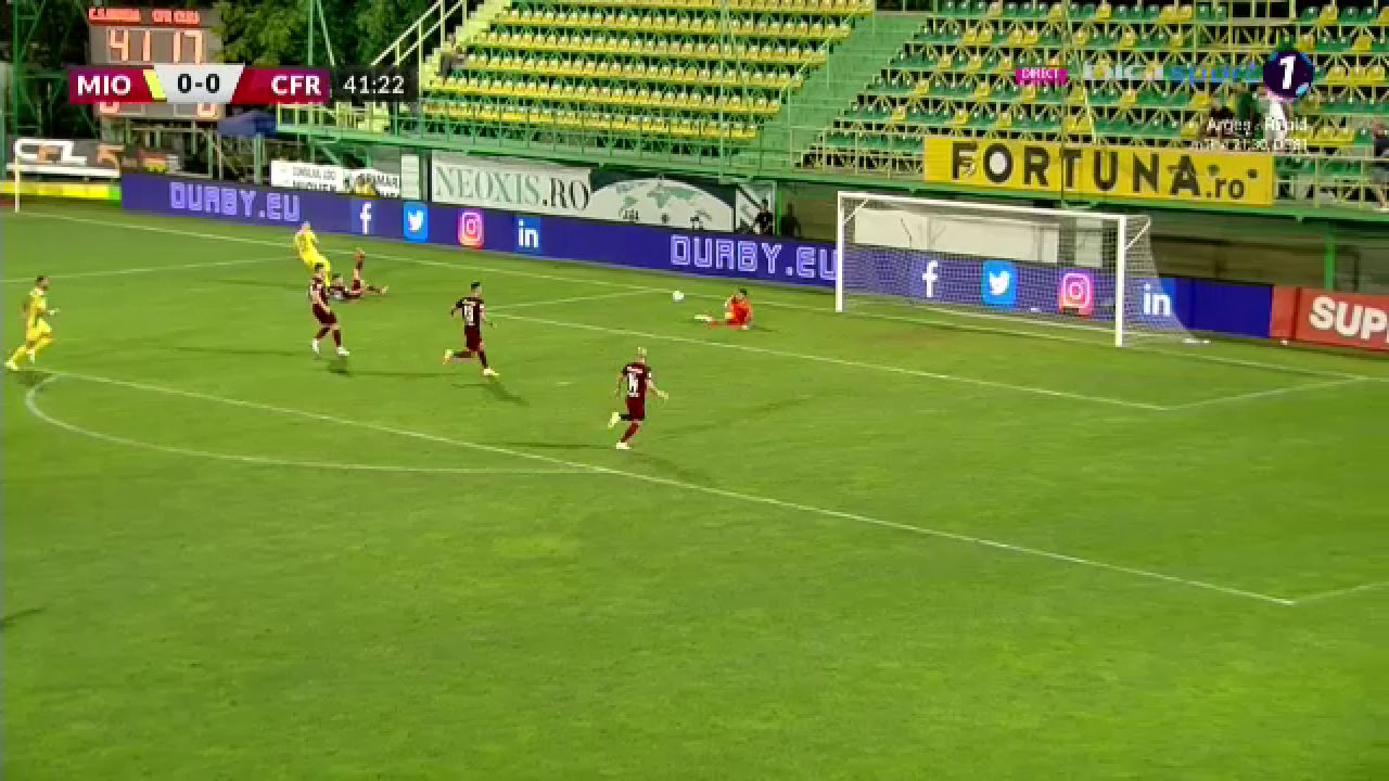 CS Mioveni - CFR Cluj 0-1 | Șumudică obține 4 victorii în Liga 1 și o duce pe CFR pe primul loc _7