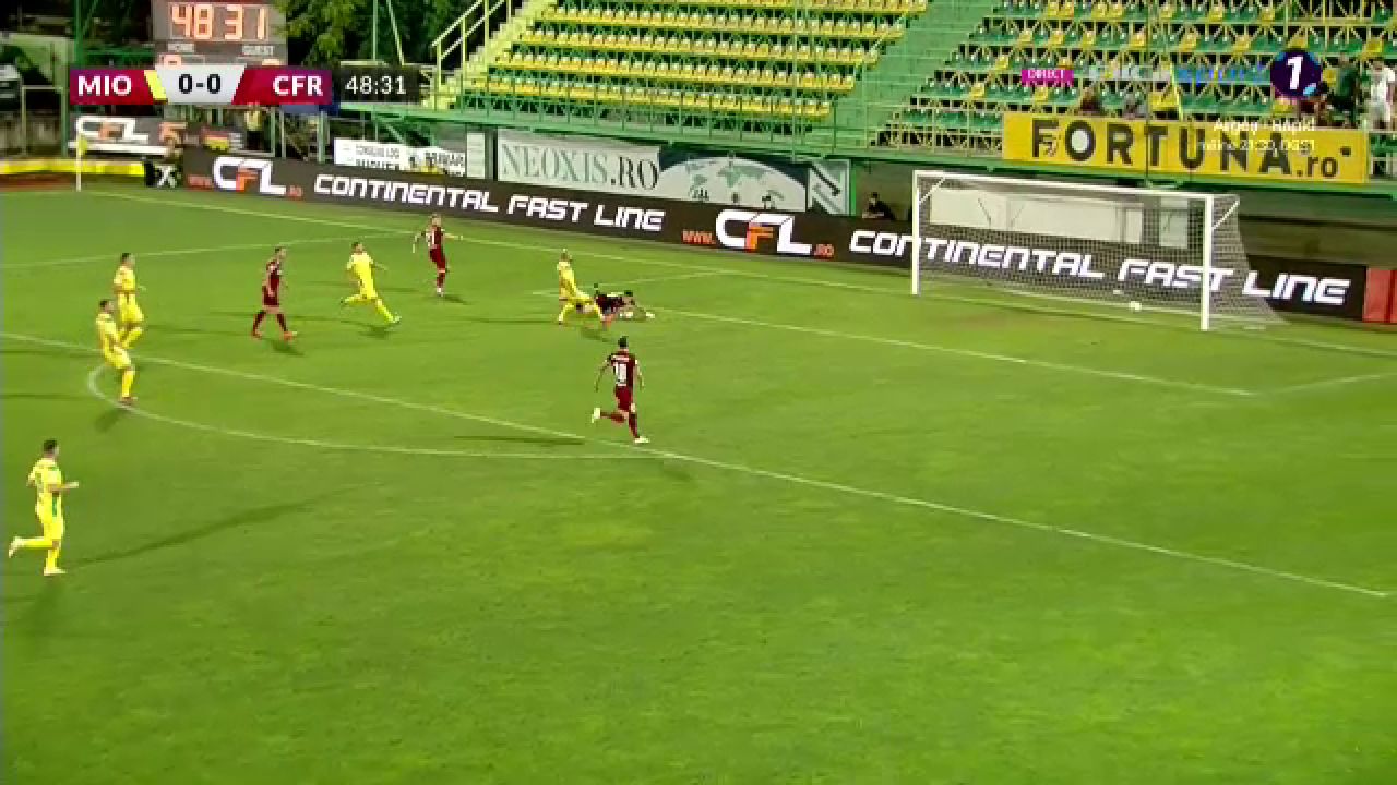 CS Mioveni - CFR Cluj 0-1 | Șumudică obține 4 victorii în Liga 1 și o duce pe CFR pe primul loc _12