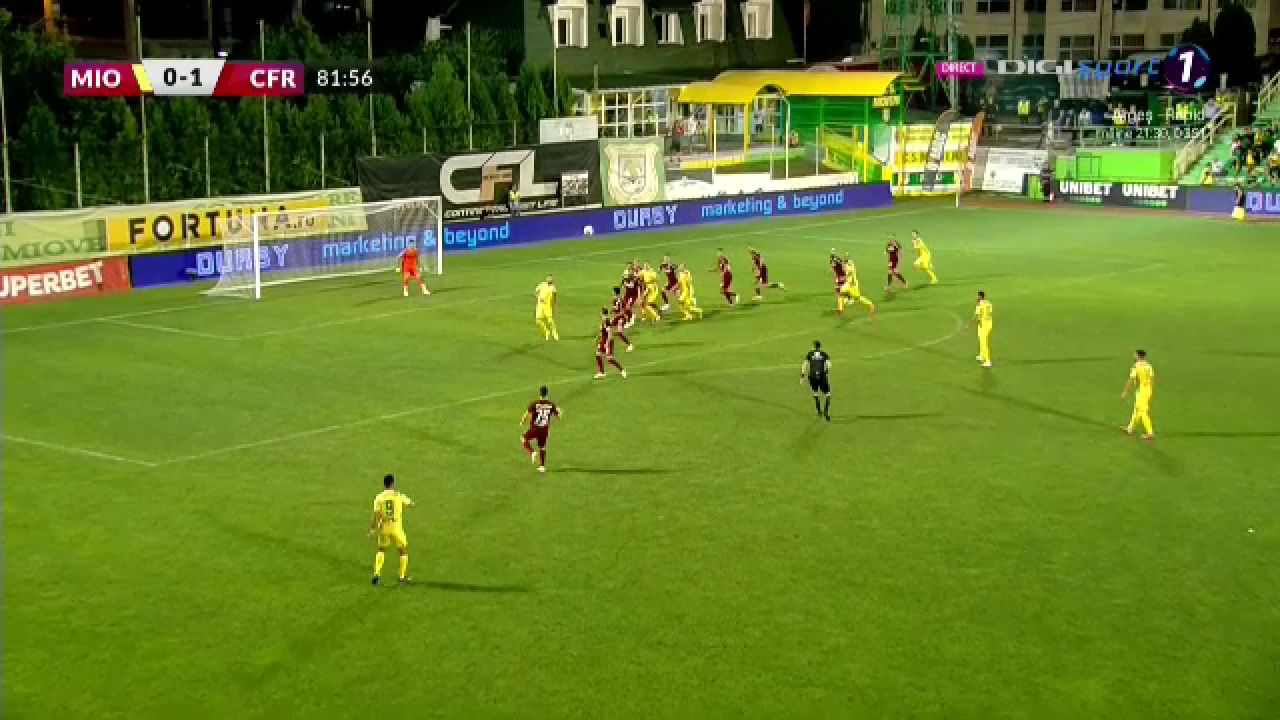 CS Mioveni - CFR Cluj 0-1 | Șumudică obține 4 victorii în Liga 1 și o duce pe CFR pe primul loc _15
