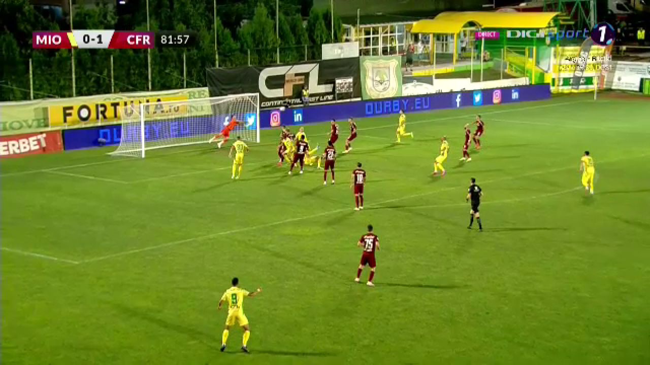 CS Mioveni - CFR Cluj 0-1 | Șumudică obține 4 victorii în Liga 1 și o duce pe CFR pe primul loc _17