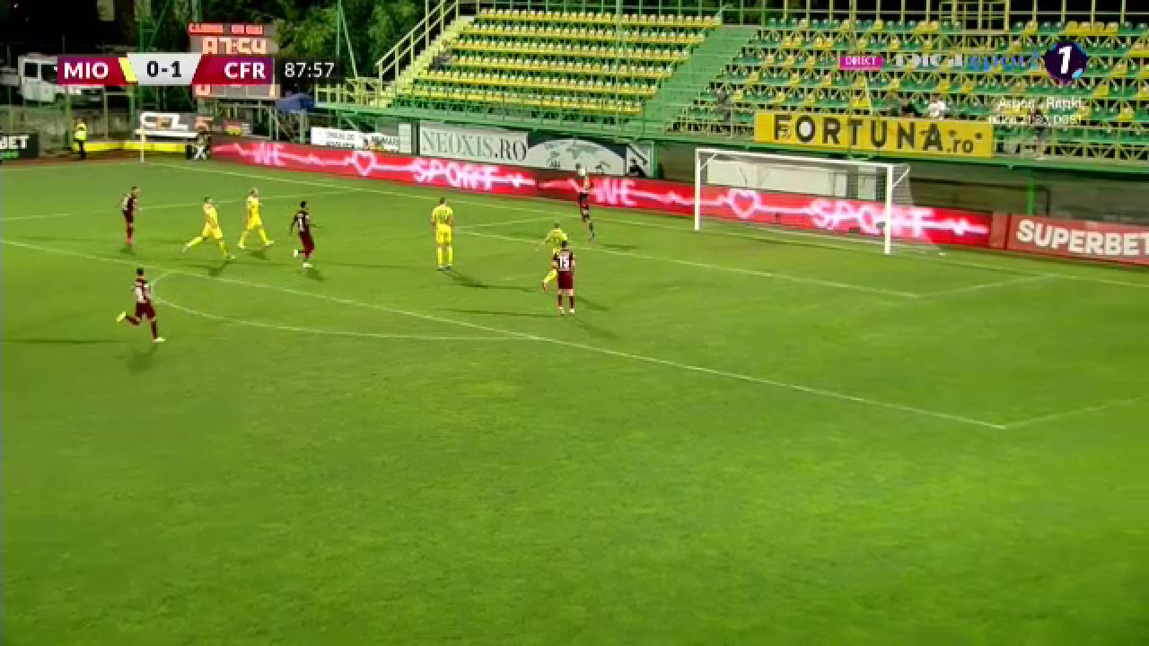 CS Mioveni - CFR Cluj 0-1 | Șumudică obține 4 victorii în Liga 1 și o duce pe CFR pe primul loc _19