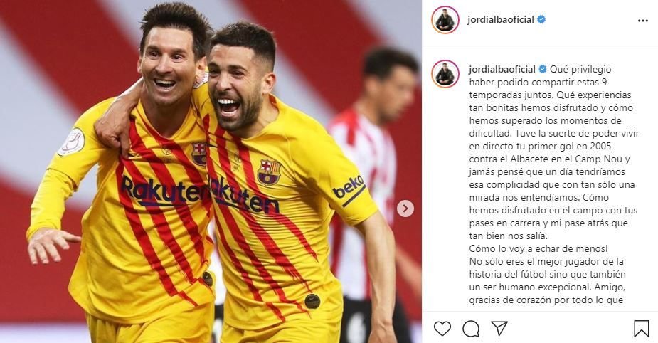 „Știu că te vei întoarce!” Mesajul emoționant al lui Pique pentru Messi! Ce au postat jucătorii Barcei_10