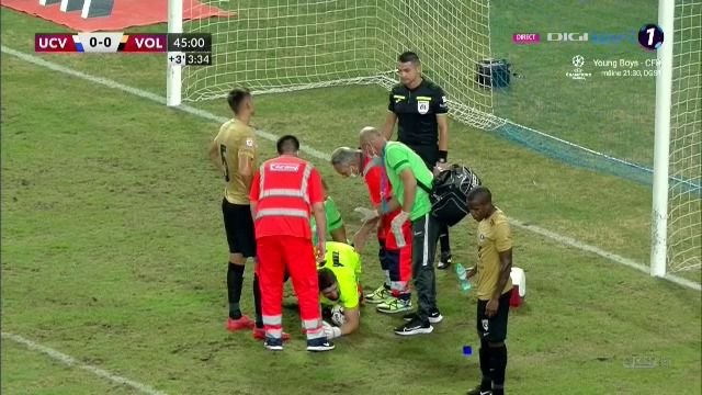 Râmniceanu, accidentare stupidă în meciul cu Craiova! Ce a pațit portarul lui FC Voluntari_8
