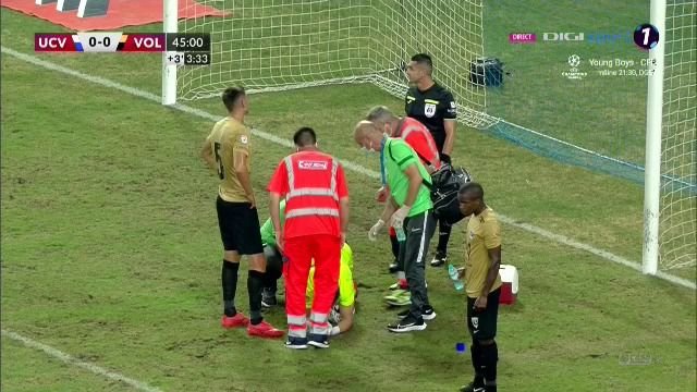 Râmniceanu, accidentare stupidă în meciul cu Craiova! Ce a pațit portarul lui FC Voluntari_9