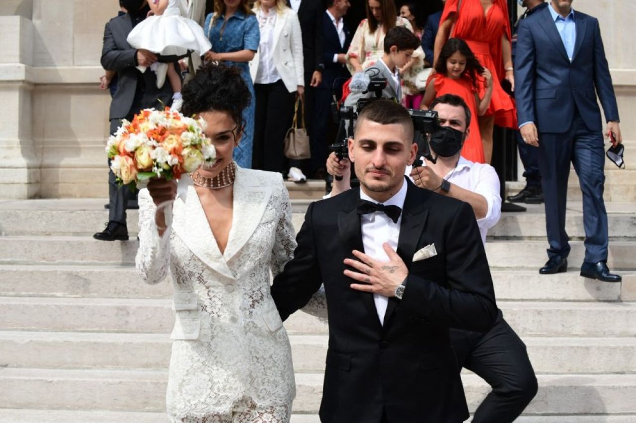 FOTO Marco Verratti, vacanță de vis alături de noua lui soție. Ipostazele tandre în care au fost surprinși cei doi_6