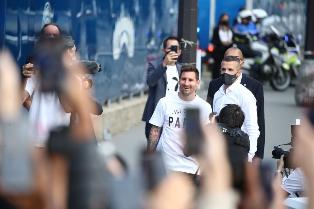 Messi, apariție surpriză pe Parc des Princes pentru a saluta fanii! Cum au reacționat _7