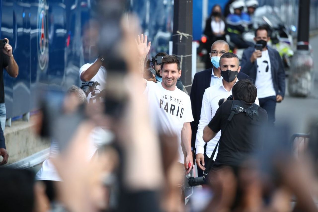 Messi, apariție surpriză pe Parc des Princes pentru a saluta fanii! Cum au reacționat _8