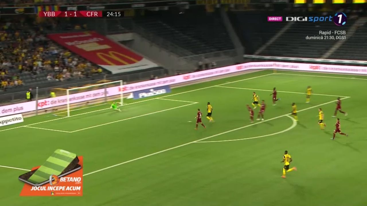 Young Boys - CFR Cluj 3-1! Campioana României, surclasată în Elveția_16