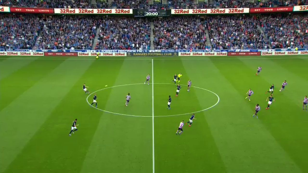 Ianis Hagi și Rangers, eliminați din Champions League de Malmo! Mijlocașul român a avut o ocazie mare pe final _10