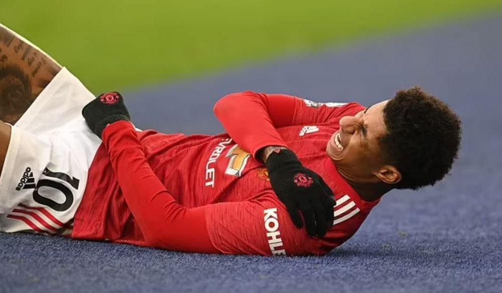 Primele imagini cu Marcus Rashford după ce a fost operat la umăr: „O mică inflamaţie, în rest mă simt bine”_2
