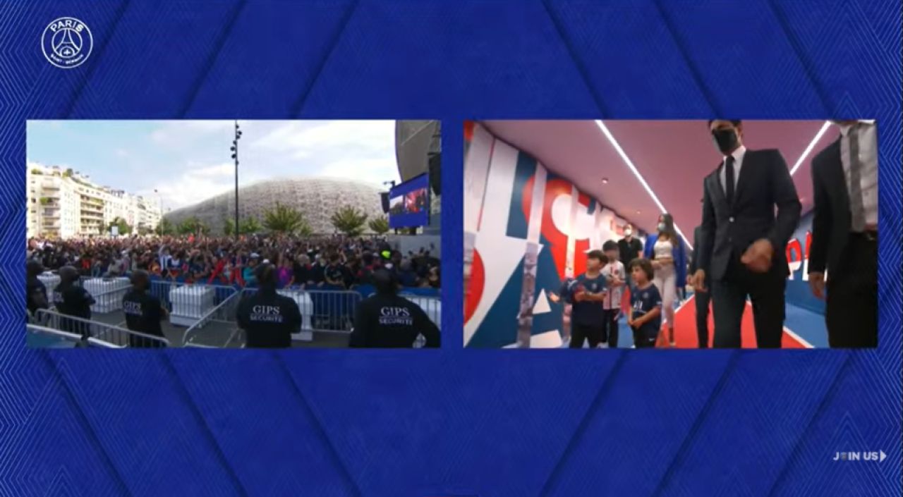 VIDEO Atmosferă incendiară la Paris! Fanii lui PSG au aprins torțe și au cântat minute în șir pentru Lionel Messi _17