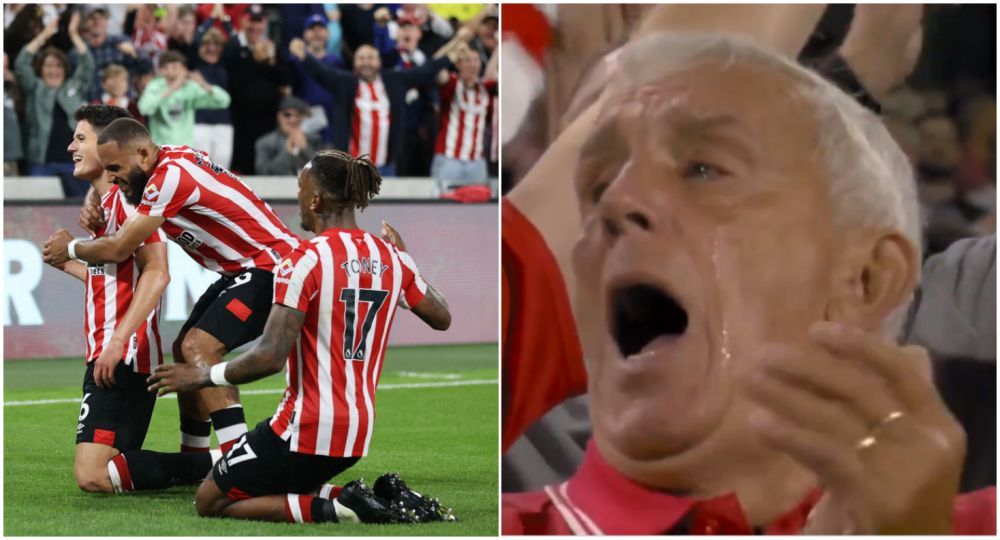 Victorie de senzație pentru Brentford, la debutul în Premier League. Reacția unui fan a impresionat o lume întreagă_7