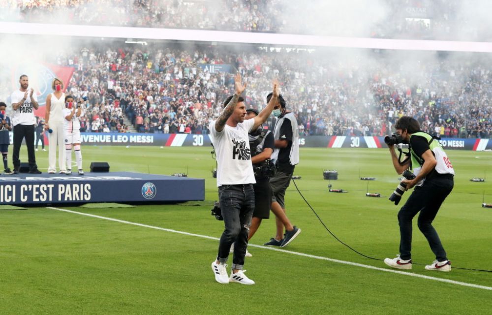 VIDEO Spectacol pe Parc des Princes la prezentarea starurilor lui PSG. Messi, Ramos și Donnarumma, în centrul atenției _9