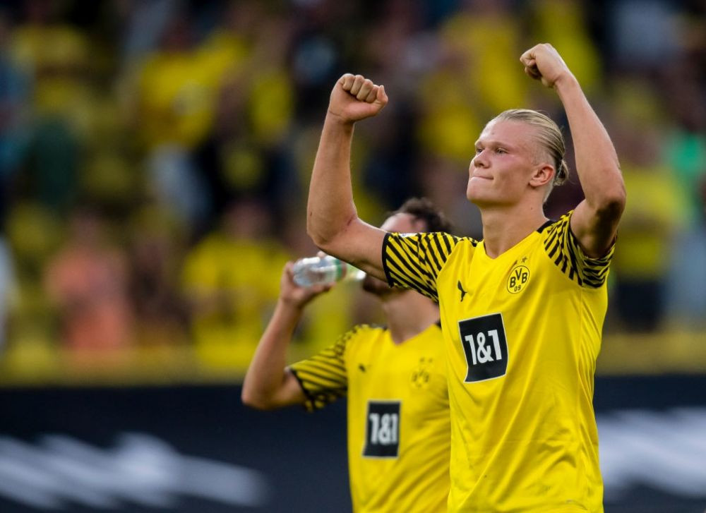 Terminator Haaland. Erling is not human! Dublă plus trei pase decisive &icirc;n meciul Dortmund - Eintracht Frankfurt 5-2&nbsp;