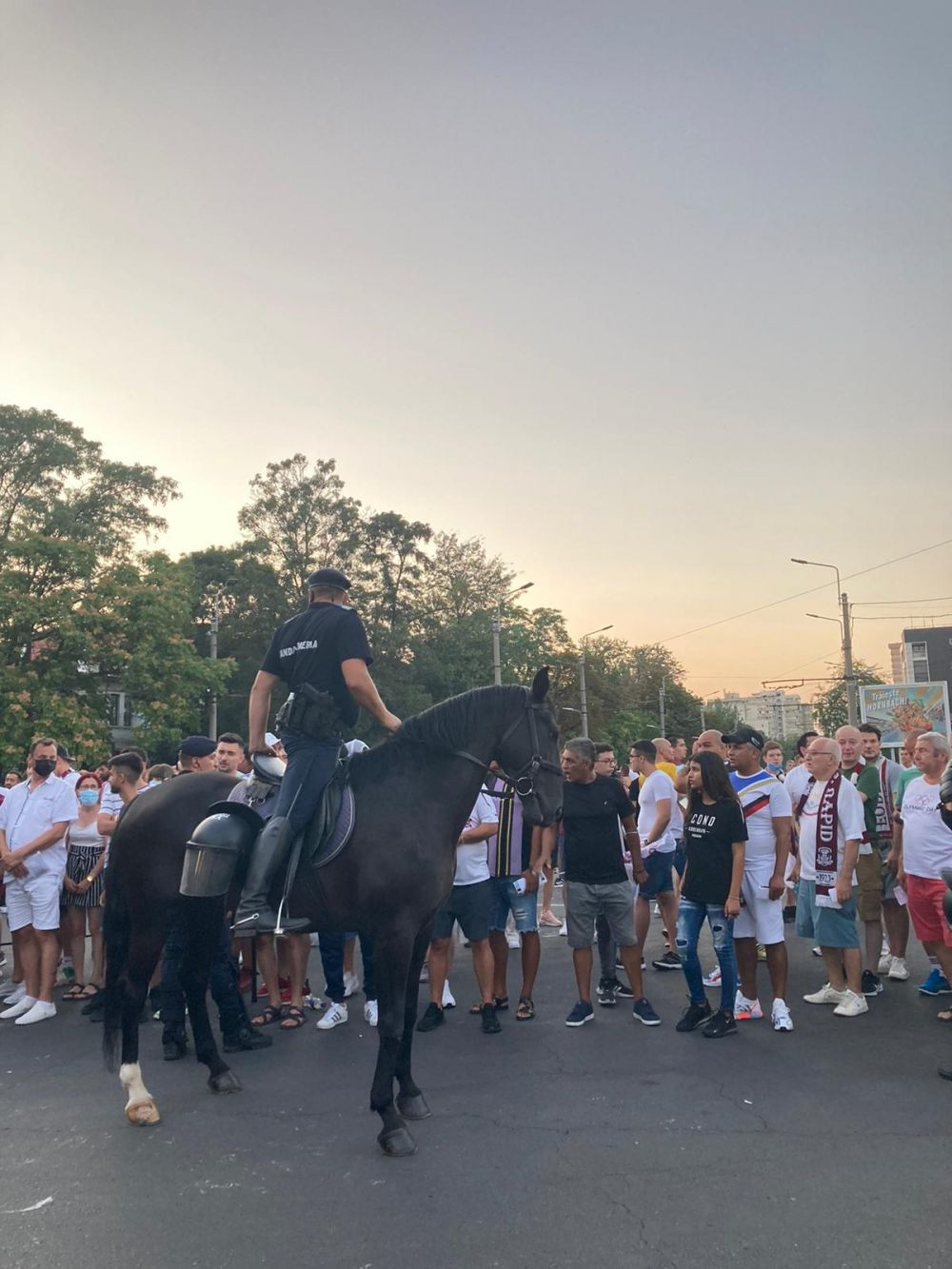 Ironie maximă a suporterilor rapidiști! 