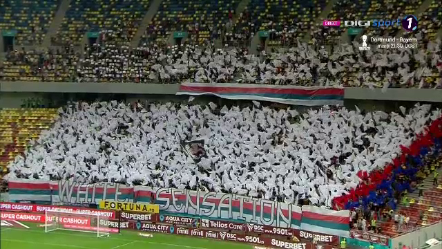 Ironie maximă a suporterilor rapidiști! 