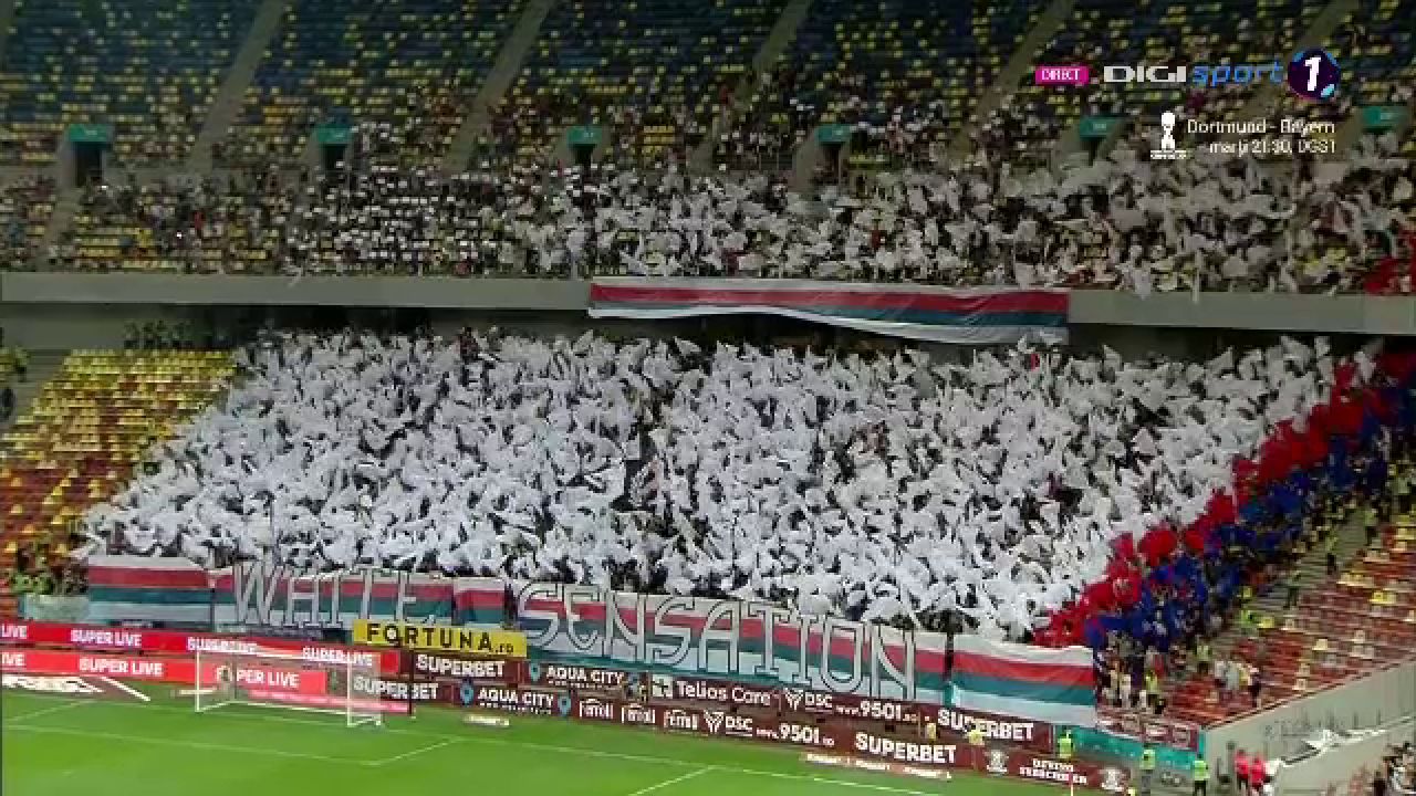 Ironie maximă a suporterilor rapidiști!