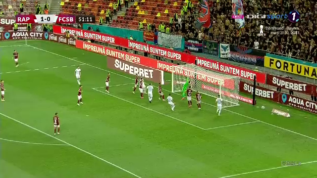 Autogol, pumni și spectacol pe Arena Națională! Rapid rămâne neînvinsă în acest sezon! FCSB, la 7 puncte de liderul CFR_7