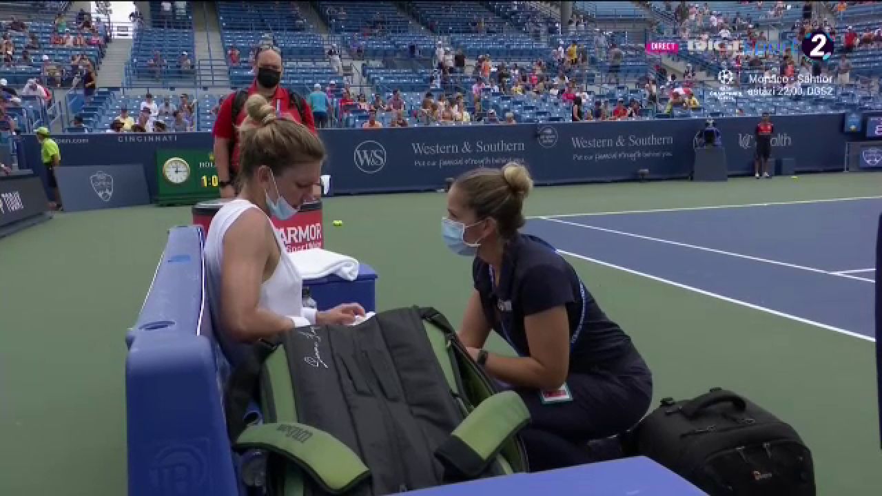 O nouă accidentare gravă pentru Simona Halep?! Episodul de coșmar prin care a trecut la Cincinnati _4