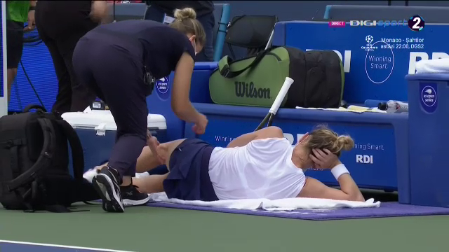 O nouă accidentare gravă pentru Simona Halep?! Episodul de coșmar prin care a trecut la Cincinnati _5