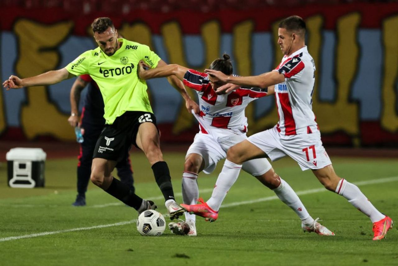 VIDEO | Comedia erorilor, cu Cestor protagonist. Cum a înscris Steaua Roșie al doilea gol _6