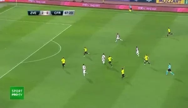 GOL Steaua Roșie! El Fardou Ben marchează după o gafă incredibilă comisă de Deac