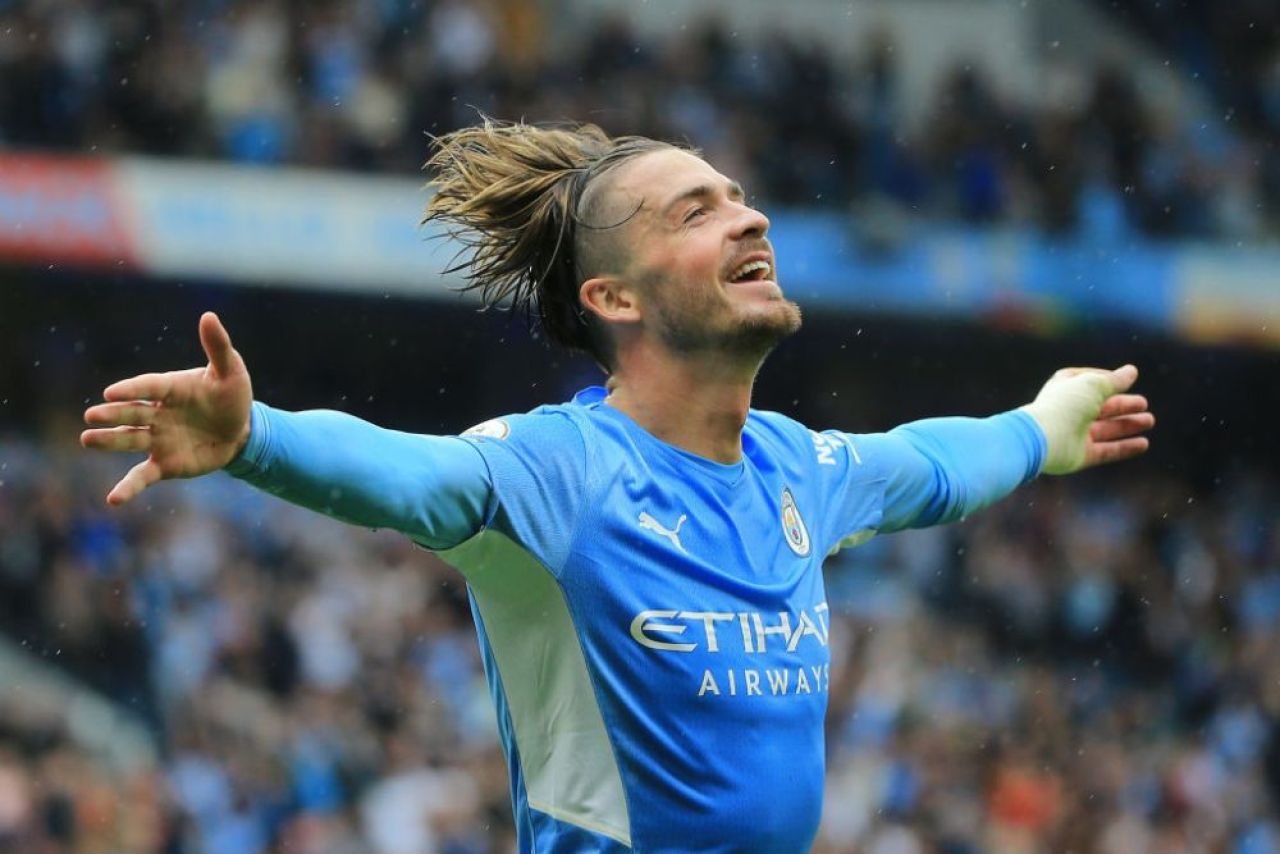VIDEO Spectacol pe Etihad, după înfrângerea cu Tottenham. City, cinci goluri cu Norwich. Grealish, printre marcatori_3