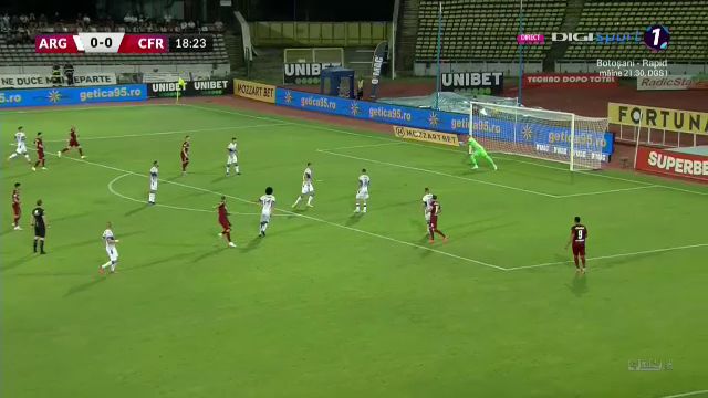 FC Argeș - CFR Cluj 0-1 | Șumudică, punctaj maximum după primele 6 etape _7