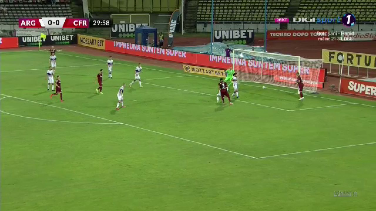 FC Argeș - CFR Cluj 0-1 | Șumudică, punctaj maximum după primele 6 etape _10