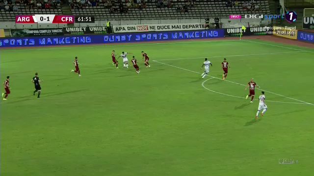 FC Argeș - CFR Cluj 0-1 | Șumudică, punctaj maximum după primele 6 etape _12