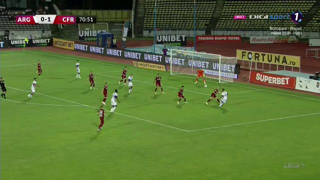 FC Argeș - CFR Cluj 0-1 | Șumudică, punctaj maximum după primele 6 etape _15