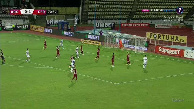 FC Argeș - CFR Cluj 0-1 | Șumudică, punctaj maximum după primele 6 etape _16