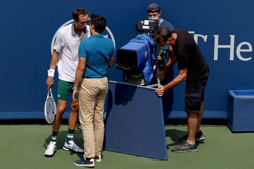 VIDEO Medvedev, un car de nervi la Cincinnati. 