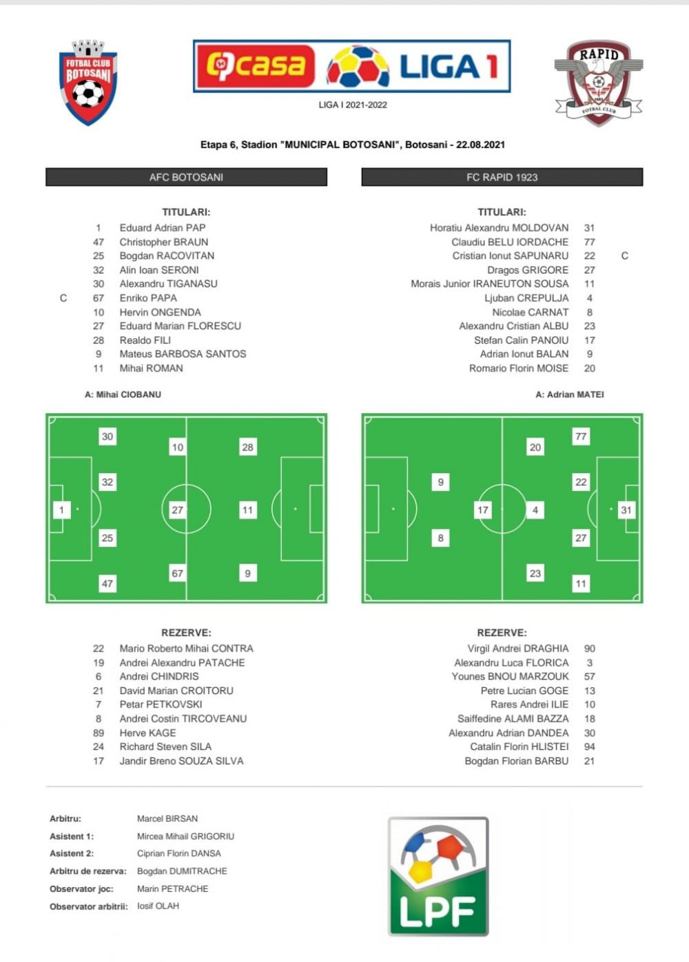 Rapid e TGV! Elevii lui Mihai Iosif au mai făcut o victimă: 2-0 cu FC Botoșani, în deplasare_10