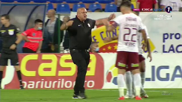 FOTO | Imagini spectaculoase! Reacția savuroasă pe care Mihai Iosif a avut-o la finalul victoriei cu Botoșani_5