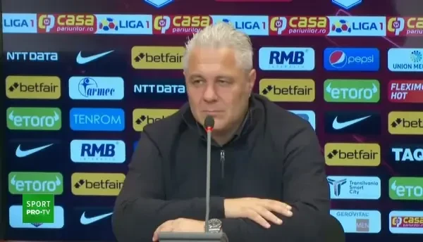 Trebuie să fiu nebun să plec! Nu &icirc;mi dau demisia . Șumudică, reacție vehementă după &icirc;nfr&acirc;ngerea cu Steaua Roșie Belgrad