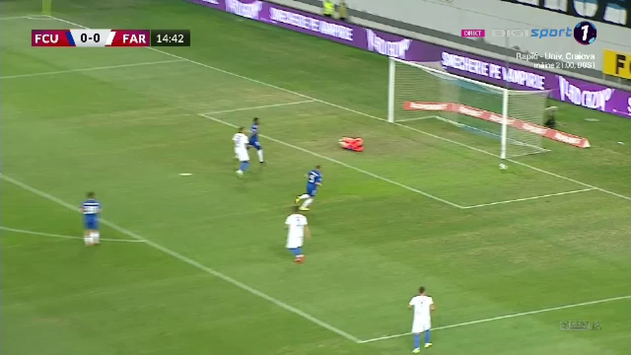 FCU Craiova - Farul Constanța 1-1 | Adrian Petre îl salvează pe Hagi și obține un punct pentru Farul _4